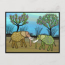 Search for elephants never forget postcards Animal