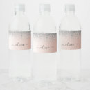 Search for rose gold water bottle labels Modern