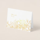 Search for beautiful thank you cards Foil
