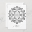 Search for colourful mandalas postcards Kaleidoscope