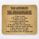 Search for commandments mousepads Christian