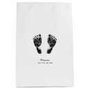 Search for baby footprint gift bags Modern