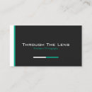 Search for black and teal business cards Simple