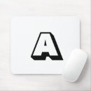 Search for alphabet mousepads Initial