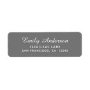 Search for 1950s return address labels Elegant