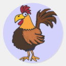 Search for rooster cartoon stickers Roosters