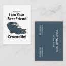 Search for alligator business cards Reptile