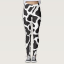 Search for black and white spot pattern leggings Trendy