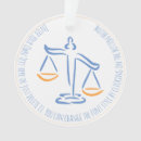 Search for scales of justice christmas tree decorations Law firm
