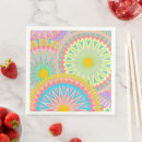 Search for mandala napkins Colourful