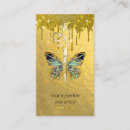 Search for blue butterfly business cards Hair stylist