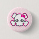 Search for skull and bones badges Kawaii