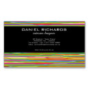 Search for vector design business cards Colourful