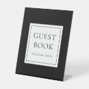 Search for guest table posters Black and white