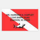 Search for shark diving stickers Diver