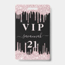 Search for vip birthday invitations Blush pink
