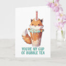 Search for bubble tea cards Cute