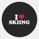 Search for love skiing stickers Fitness