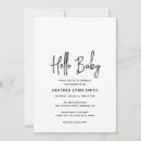 Search for hello baby shower invitations Modern