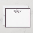 Search for purple note cards Chic