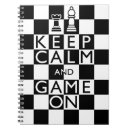 Search for chess game notebooks Black and white