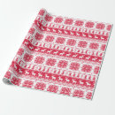 Search for swedish wrapping paper Red white