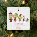 Search for family with dog christmas tree decorations Merry