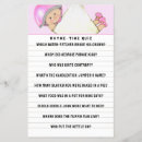 Search for funny baby shower games Pink