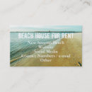 Search for beach house business cards Beaches