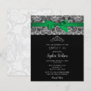 Search for lace birthday invitations Green