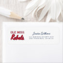 Search for college football return address labels Rebs