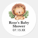 Search for baby lion baby shower stickers Modern