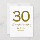Search for happy 30th anniversary cards 10 20 30 40