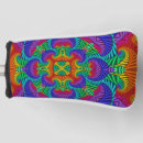 Search for psychedelic golf head covers Cool