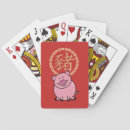 Search for lunar new year playing cards Red