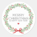 Search for and a happy new year stickers Winter wonderland