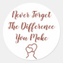 Search for you are different stickers Appreciation