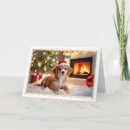 Search for fireplace christmas cards Dog