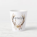 Search for deer with antlers mugs For her