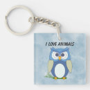 Search for modern owl key rings Nature