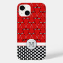 Search for red and black monogram iphone cases Pattern