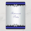 Search for royal blue retirement Party