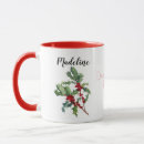 Search for holly mugs December birthday