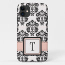 Search for black damask monogram pink electronics Floral