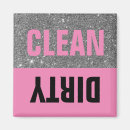 Search for silver square magnets Dishwasher