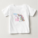 Search for unicorn first birthday tshirts Pink