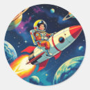 Search for retro rockets stickers Sci fi