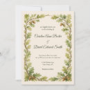 Search for oak cards invites Botanical