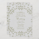 Search for olive leaves wedding invitations Botanical