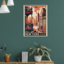 Search for city buildings posters Empire state building